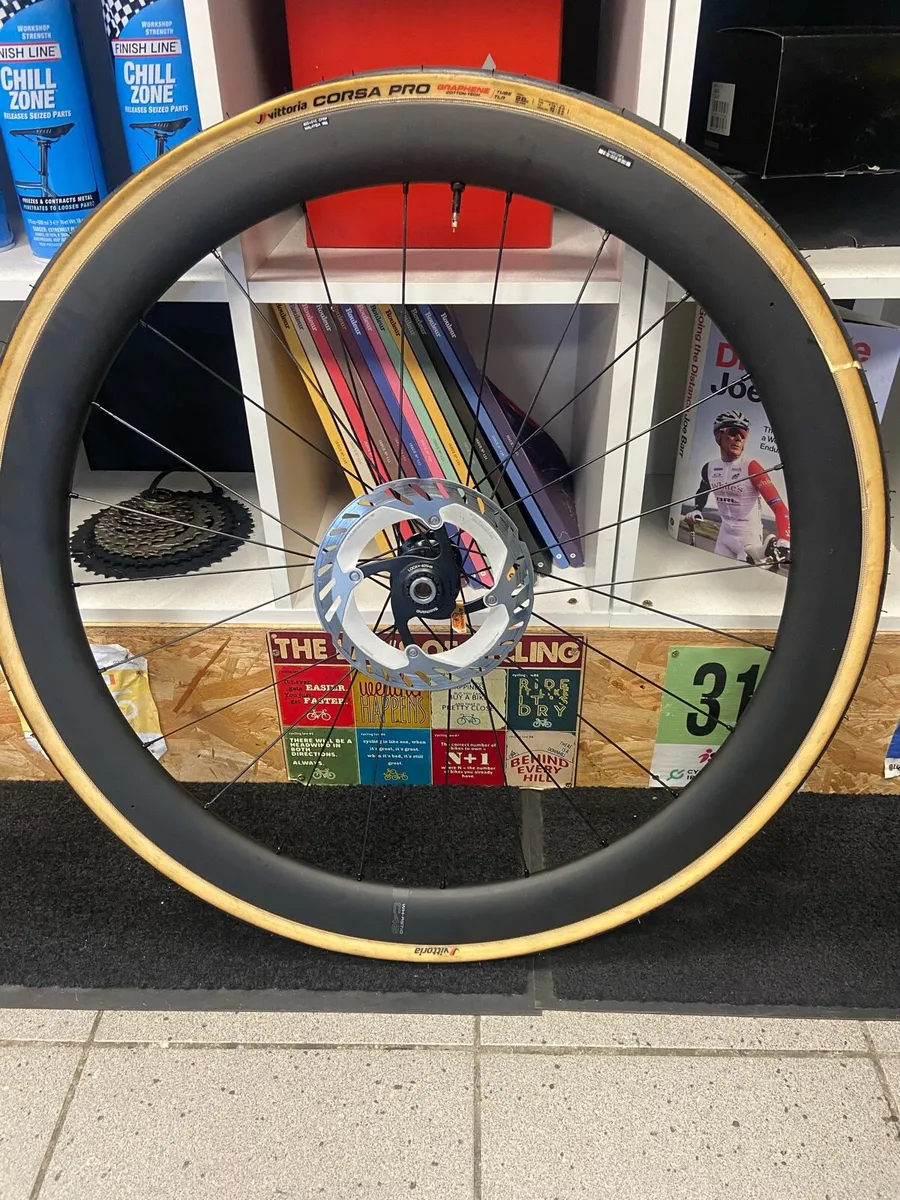 Zipp Sub 9  + Shimano 45 TLF Carbon Wheelset - Image 3