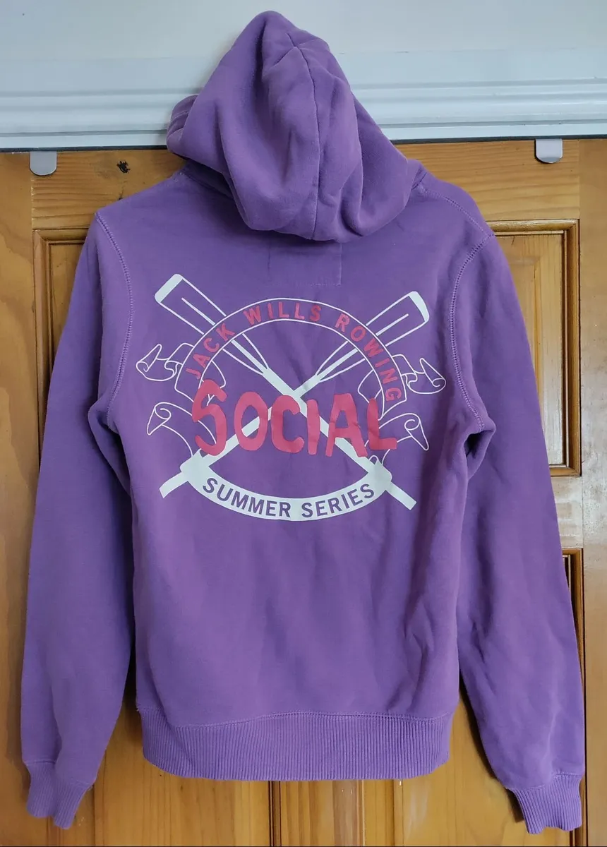 Jack Wills Rowing Social hoodie Sz 8 - Image 4