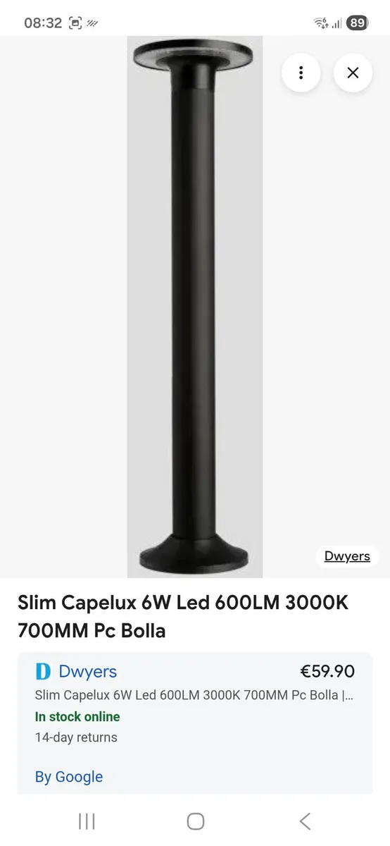 Robus 6W LED Bollard (New) - Image 4