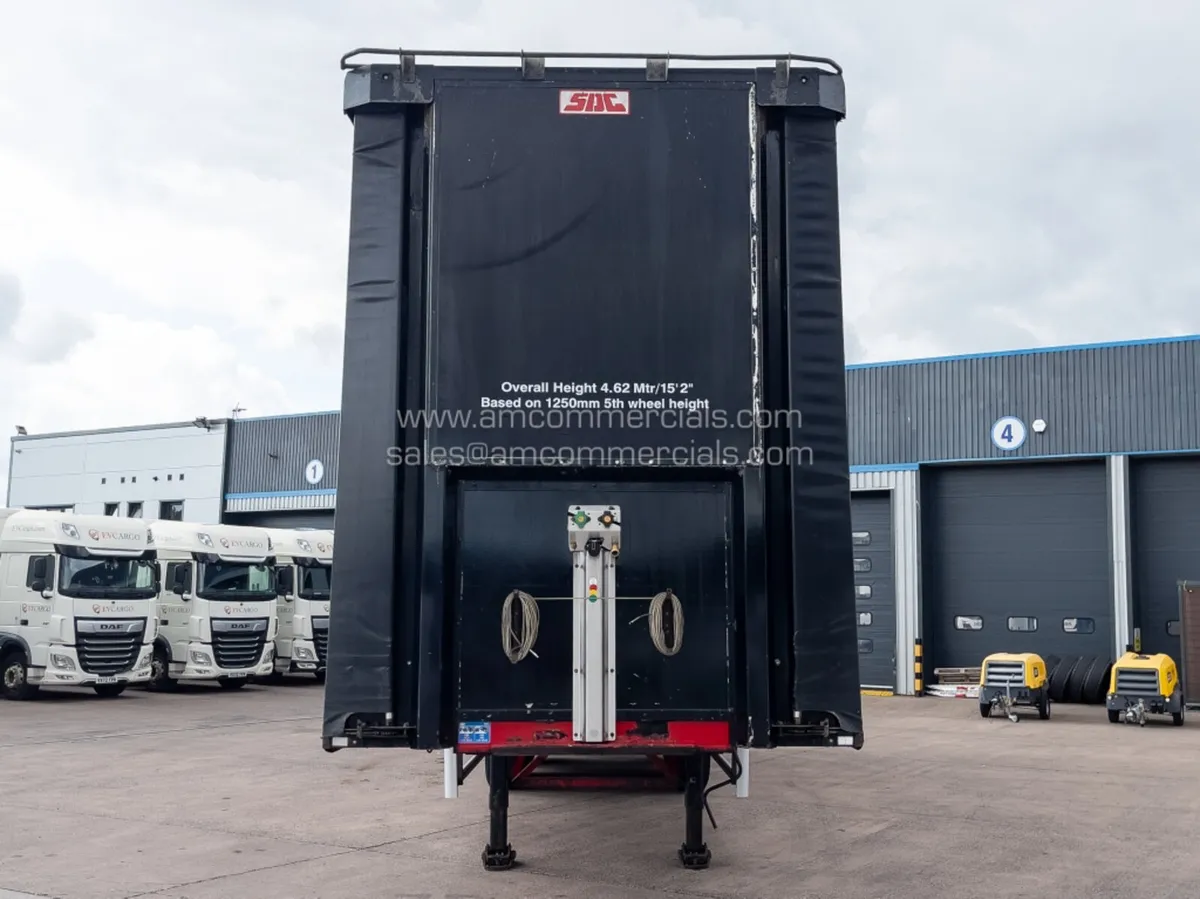 2017 SDC CURTAIN SIDE TRAILER - Image 2