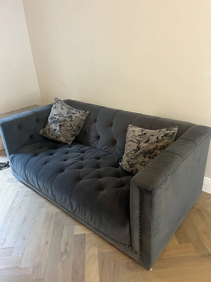 Couch, Armchair and foot rest - Image 3