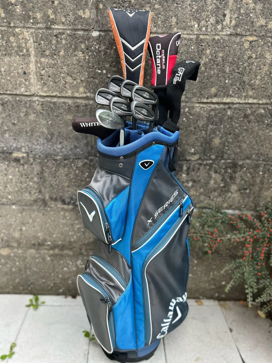 Full set of golf clubs - Image 1