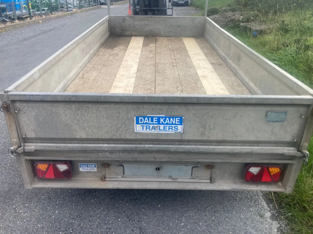 Used Dale Kane 12x6 Tri axle Dropside Trailer - Image 3