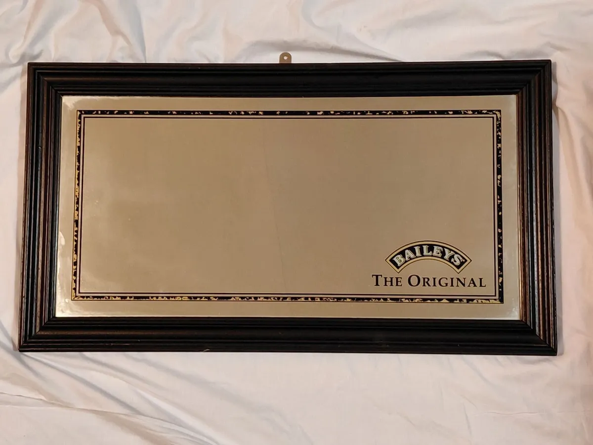 Baileys “The Original” Vintage Pub Mirror - Image 1