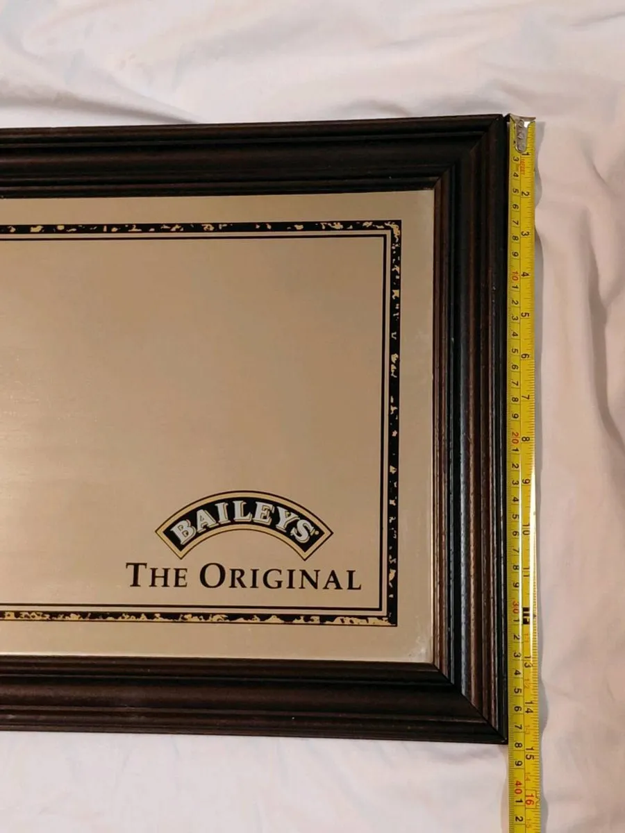 Baileys “The Original” Vintage Pub Mirror - Image 3