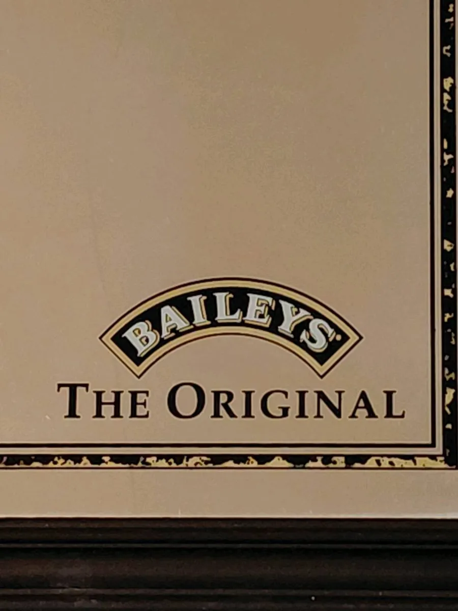 Baileys “The Original” Vintage Pub Mirror - Image 4