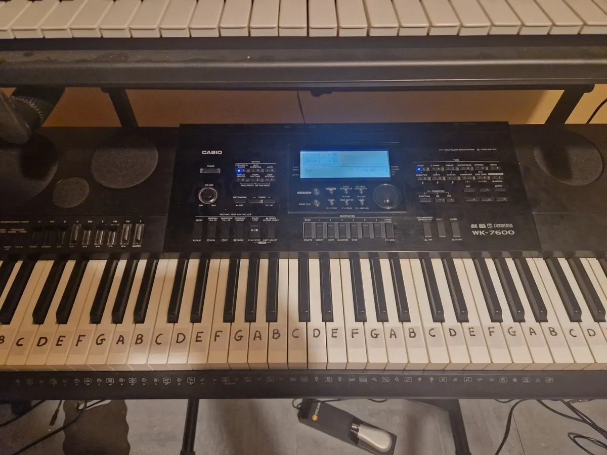 Casio WK7600 keyboard arranger workstation - Image 4