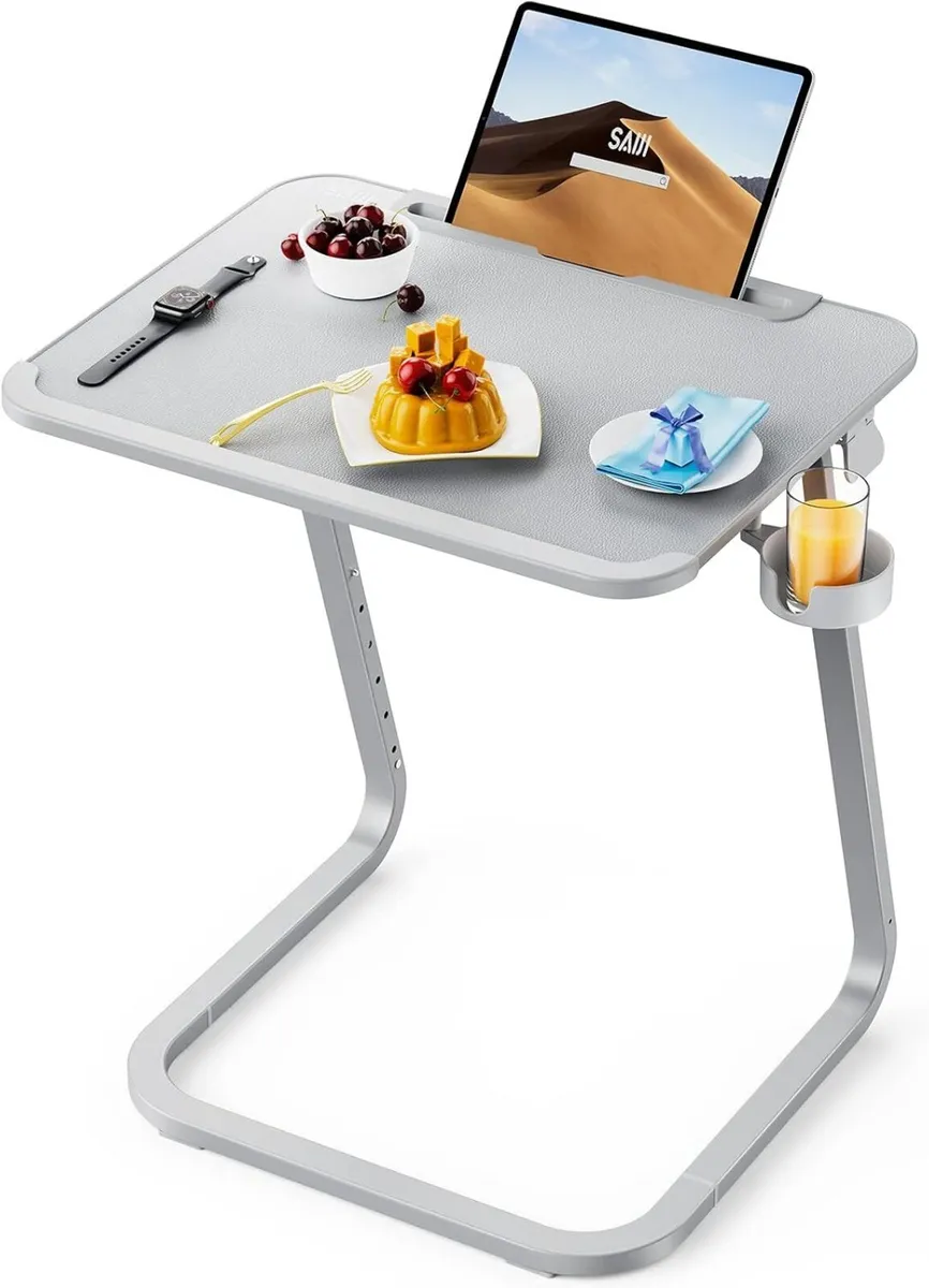 C Table for Sofa Chair Laptop Desk Living - Image 1