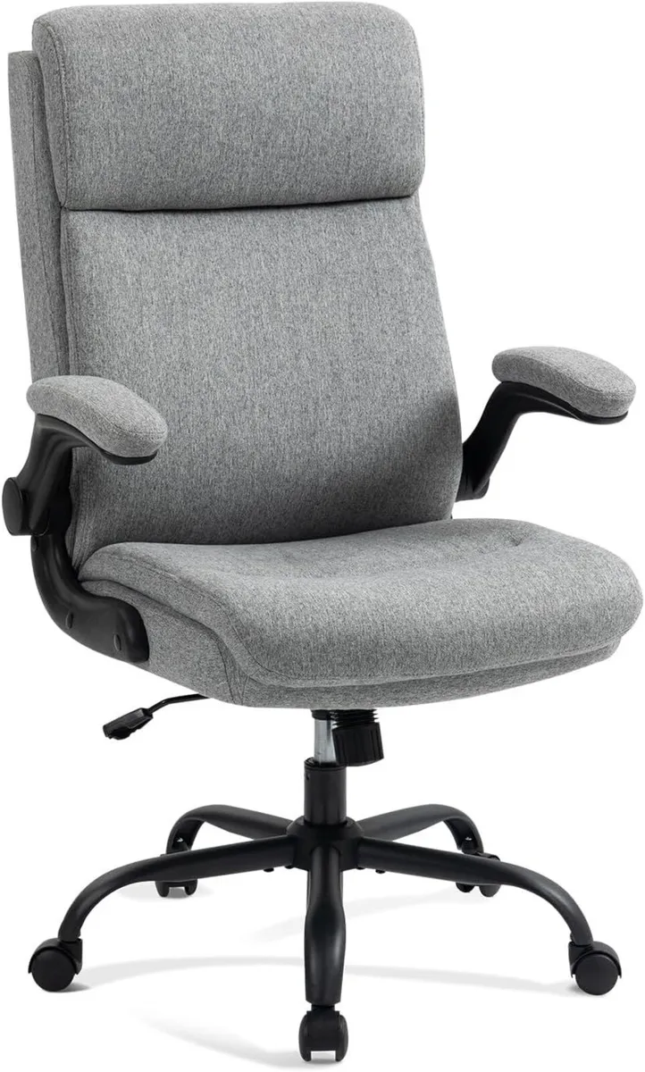 Fabric Office Chair Ergonomic Desk Chairs for Home - Image 1