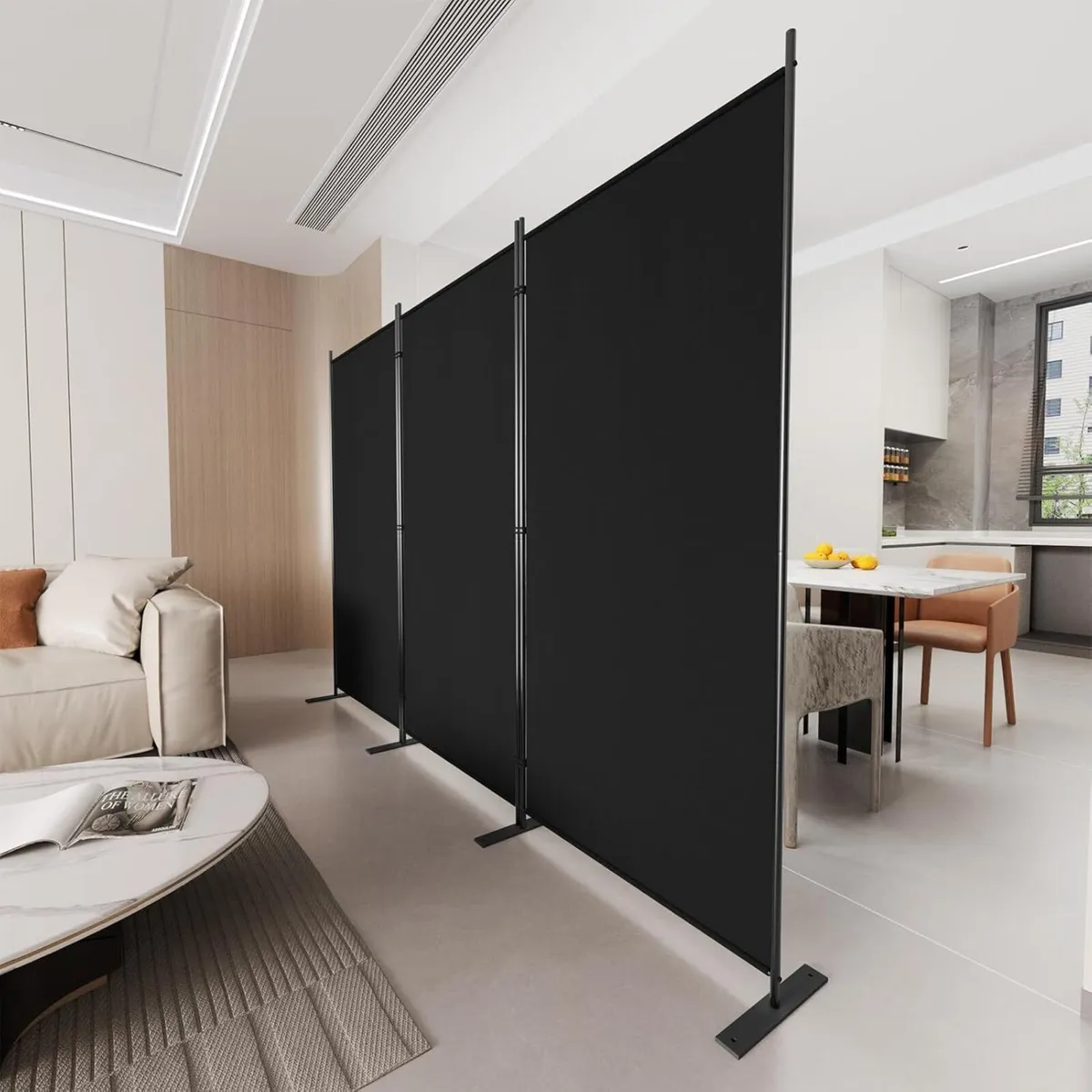 6 Panels 6FT Room Divider and Folding - Image 1