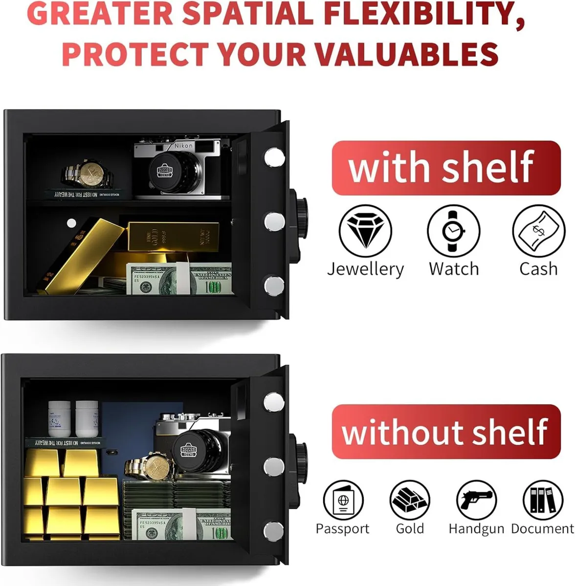 21L Small Home Box Mini Digital Safes - Image 4