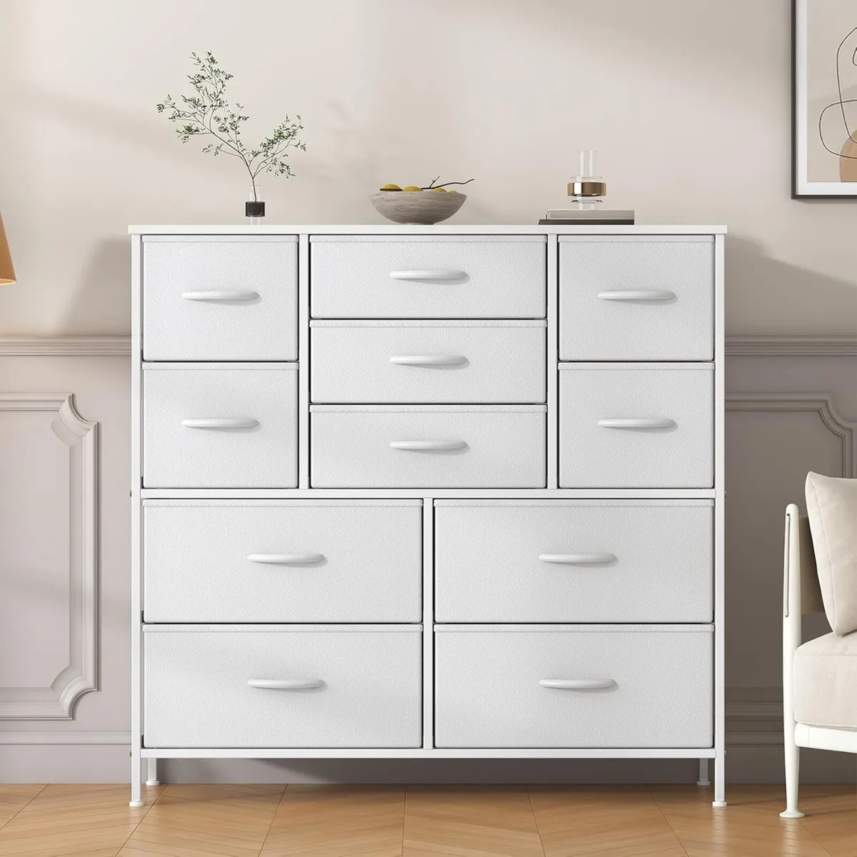 Chest of Drawers Bedroom Tall Dresser with 11 - Image 1