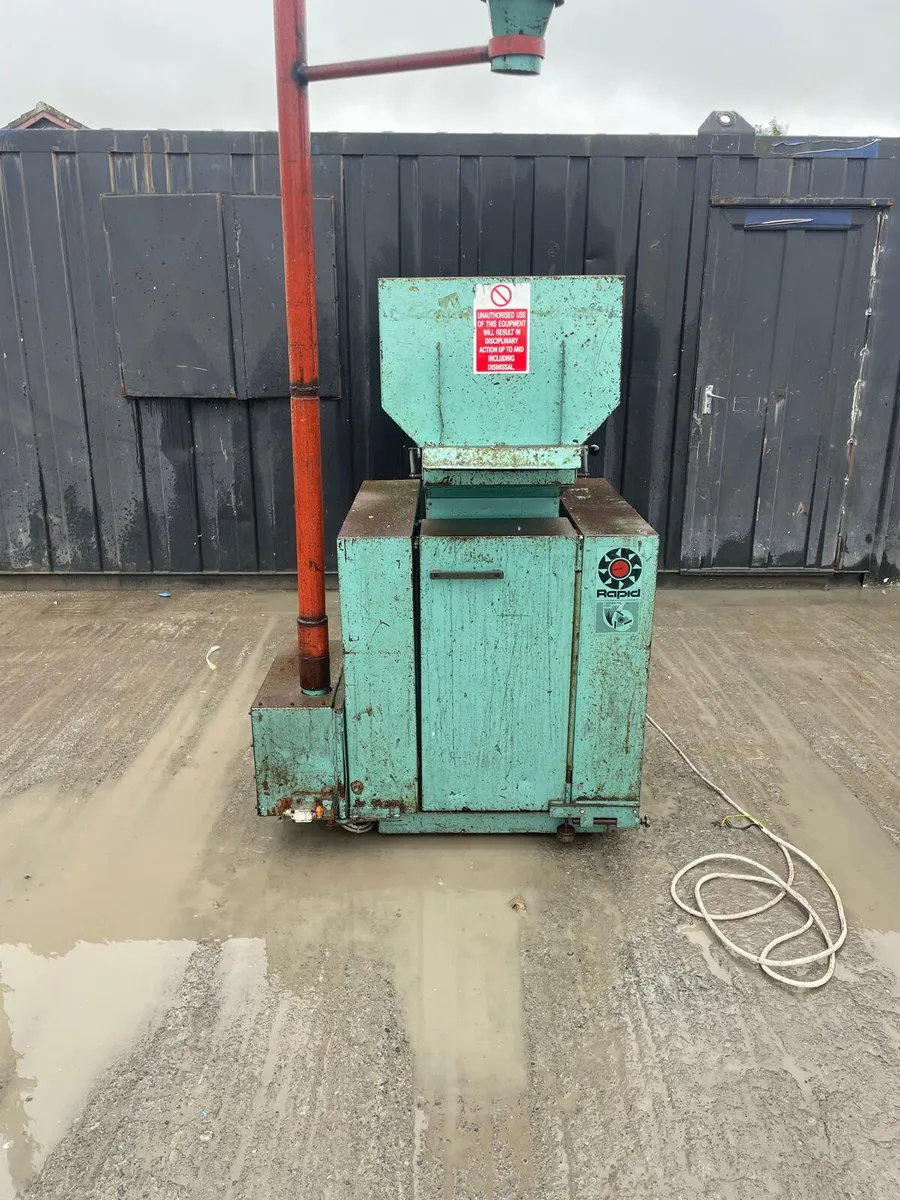 Rapid Plastic Granulator – 7.5kW Shreader - Image 2