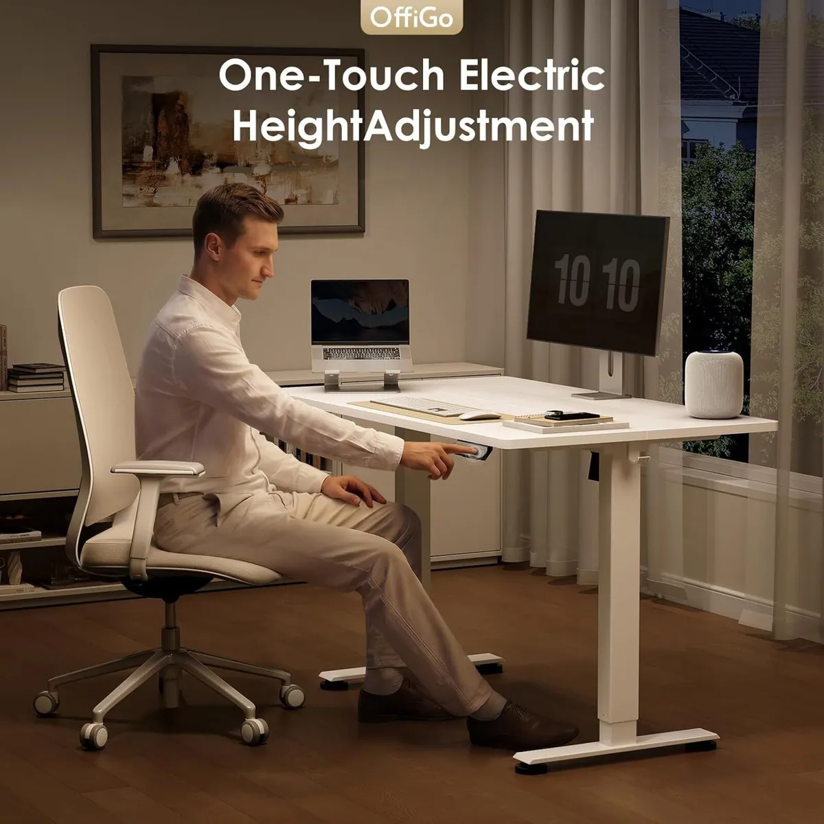 Desk Height Adjustable with 2 Memory Presets - Image 4
