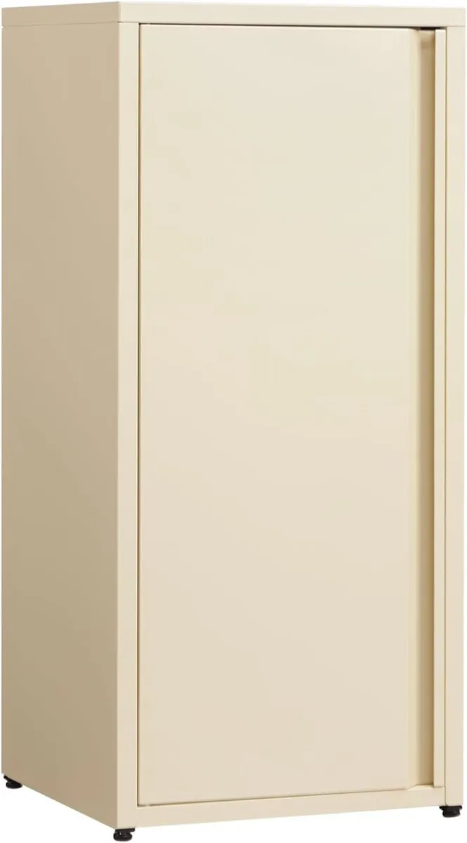 One Door Magnetic Clasp Metal Filing Cabinet - Image 1