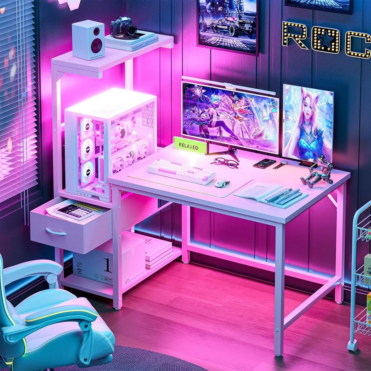 Gaming Desk 120CM with Cpu Stand - Image 4