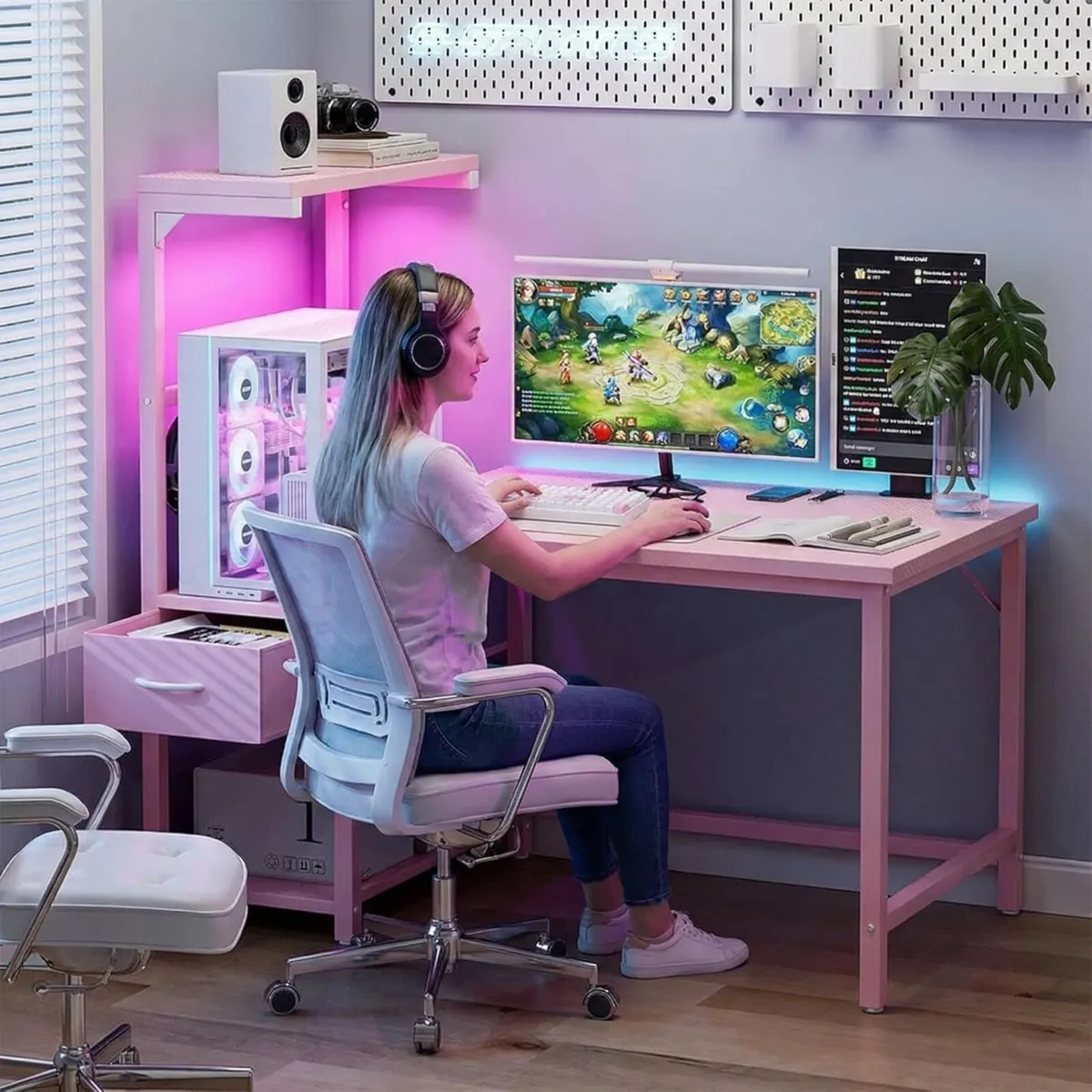 Gaming Desk 120CM with Cpu Stand - Image 2