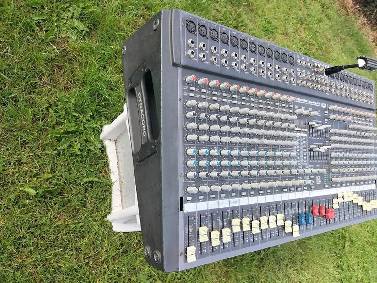 DYNACORD Powermate 2200 Powered Mixer Amp. 1400wat - Image 4
