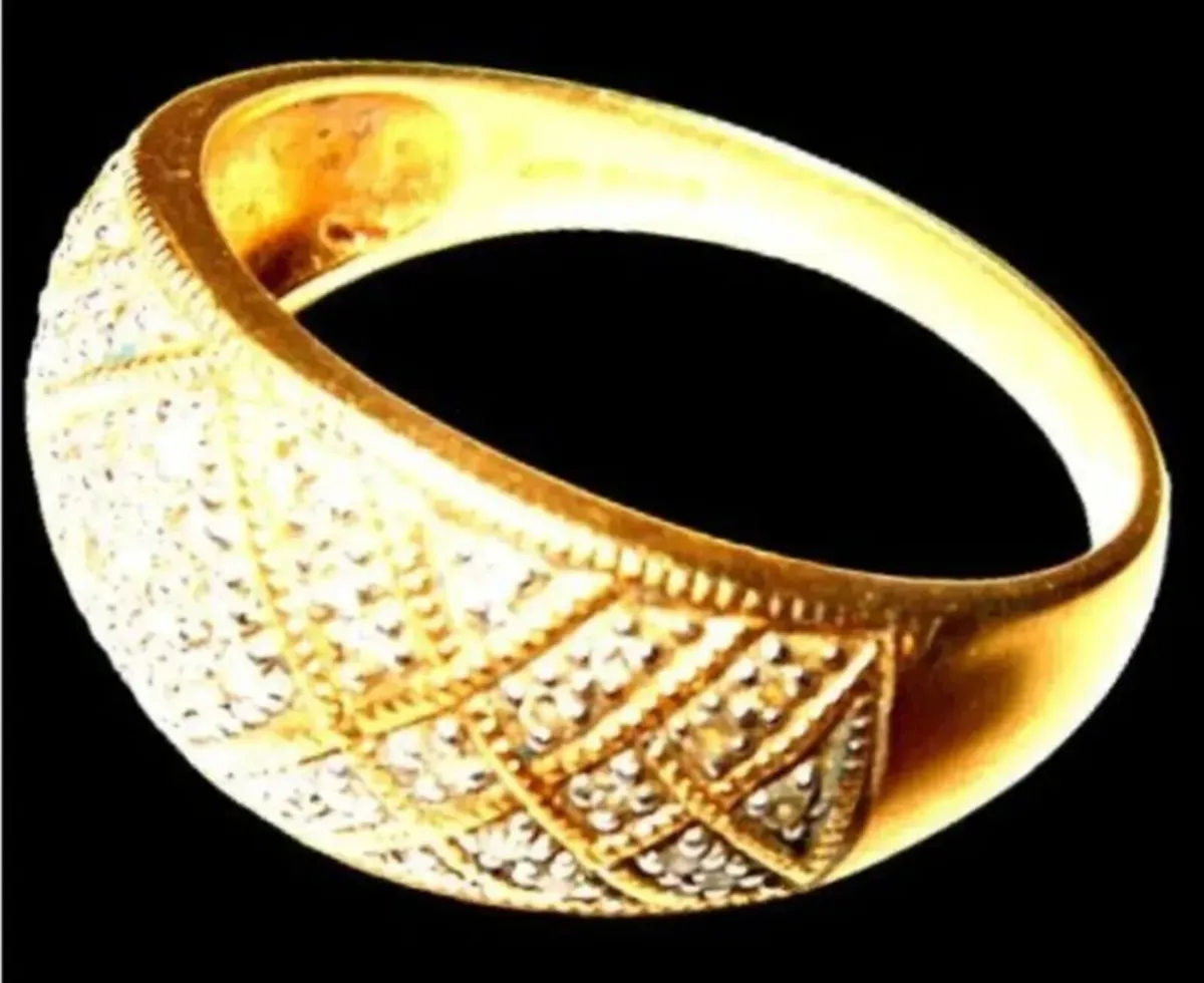 Vintage 18ct Gold/Diamond Ring - Image 2