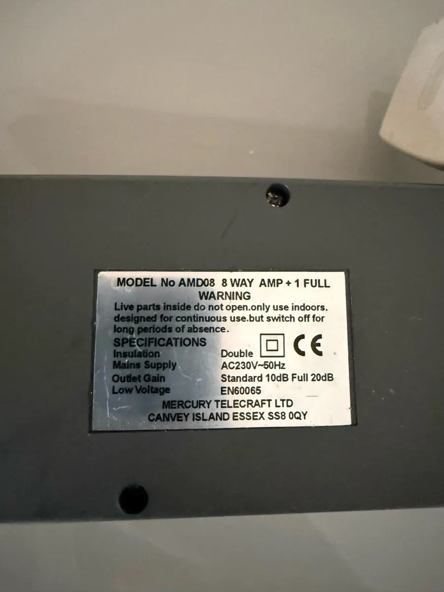 Mercury Distribution amplifier - Image 3