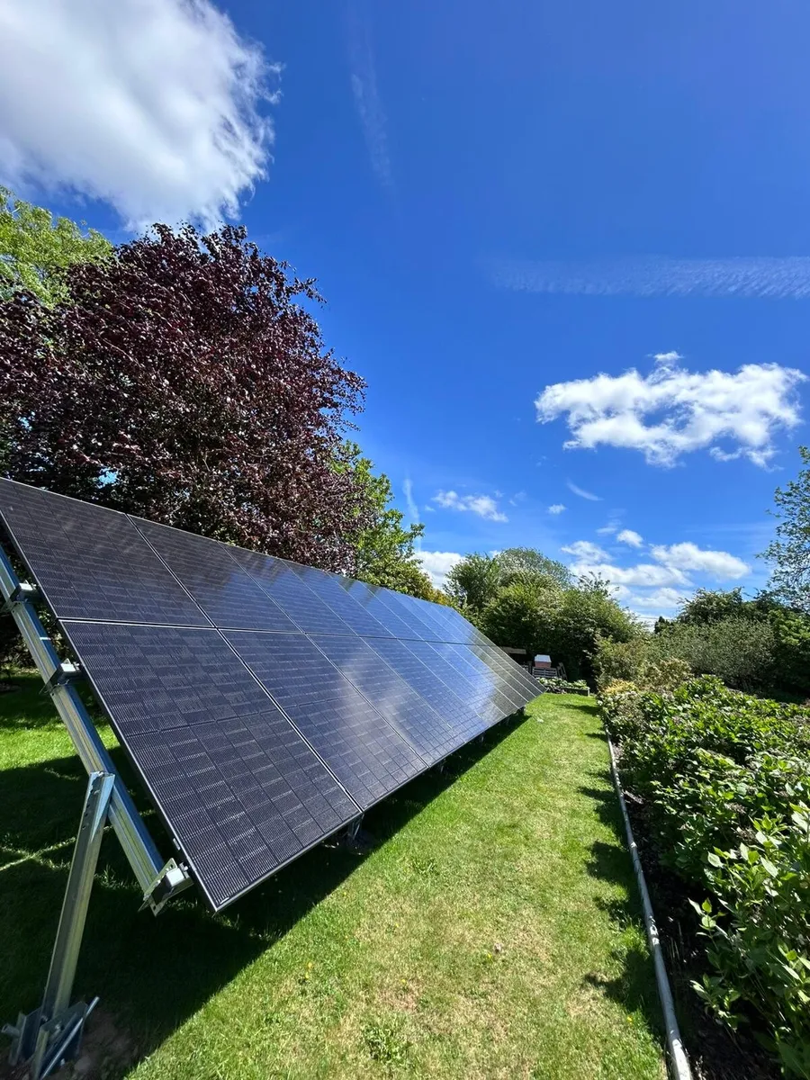 Solar Ground mounting DIY kit X22 panels - Image 1