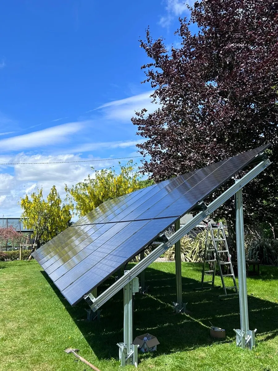 Solar Ground mounting DIY kit X22 panels - Image 2