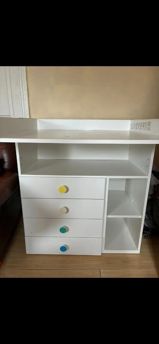 Baby Changing Table and Drawers