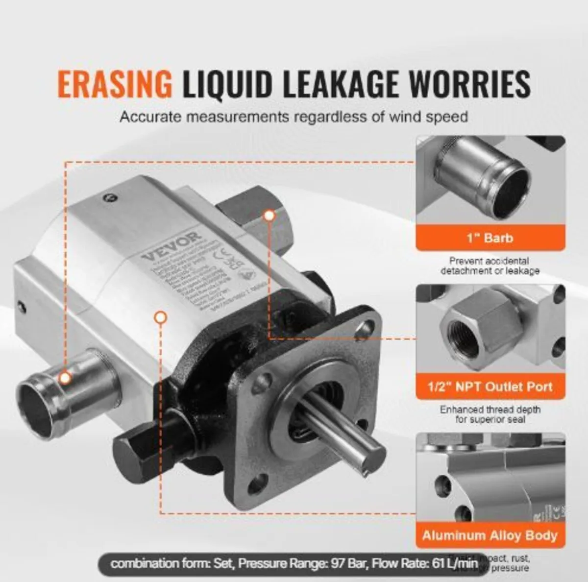 Hydraulic Wood Log Splitter Pump Kit - Image 4