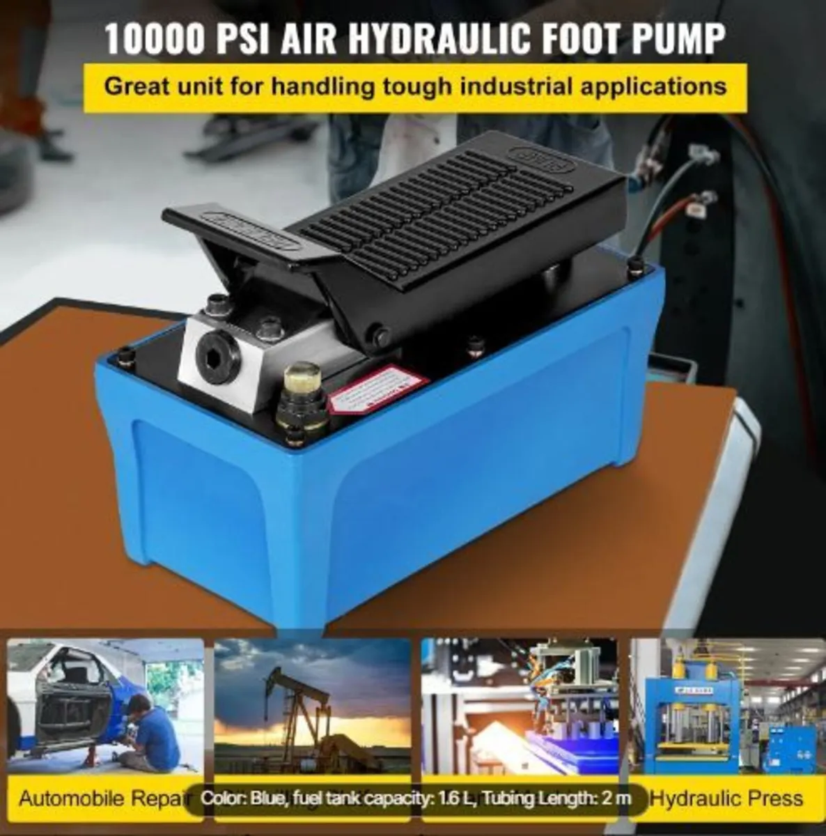 Air Hydraulic Pump Power Pack Unit 10,000 - Image 2