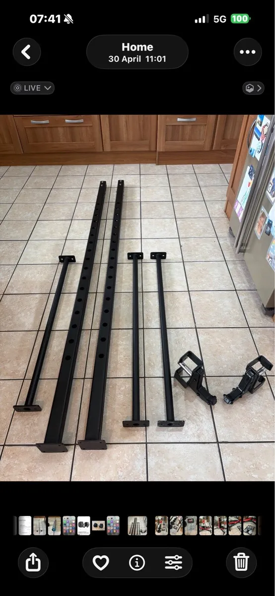 WALL MOUNTED VERH HEAVY DUTY APOLLO SQUAT RACK!! - Image 1