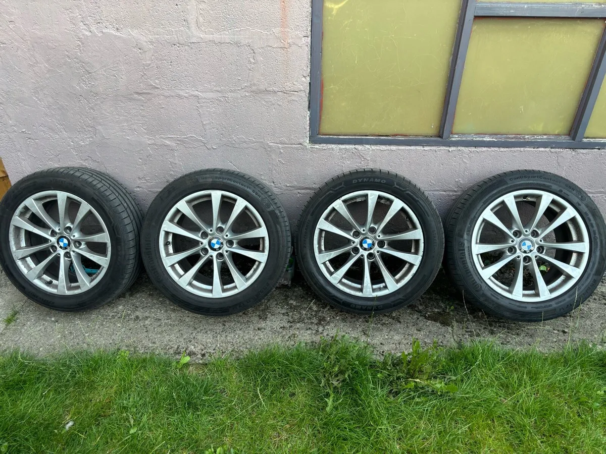 17” Genuine BMW Alloy Wheels + Tyres – Set of 4 - Image 1