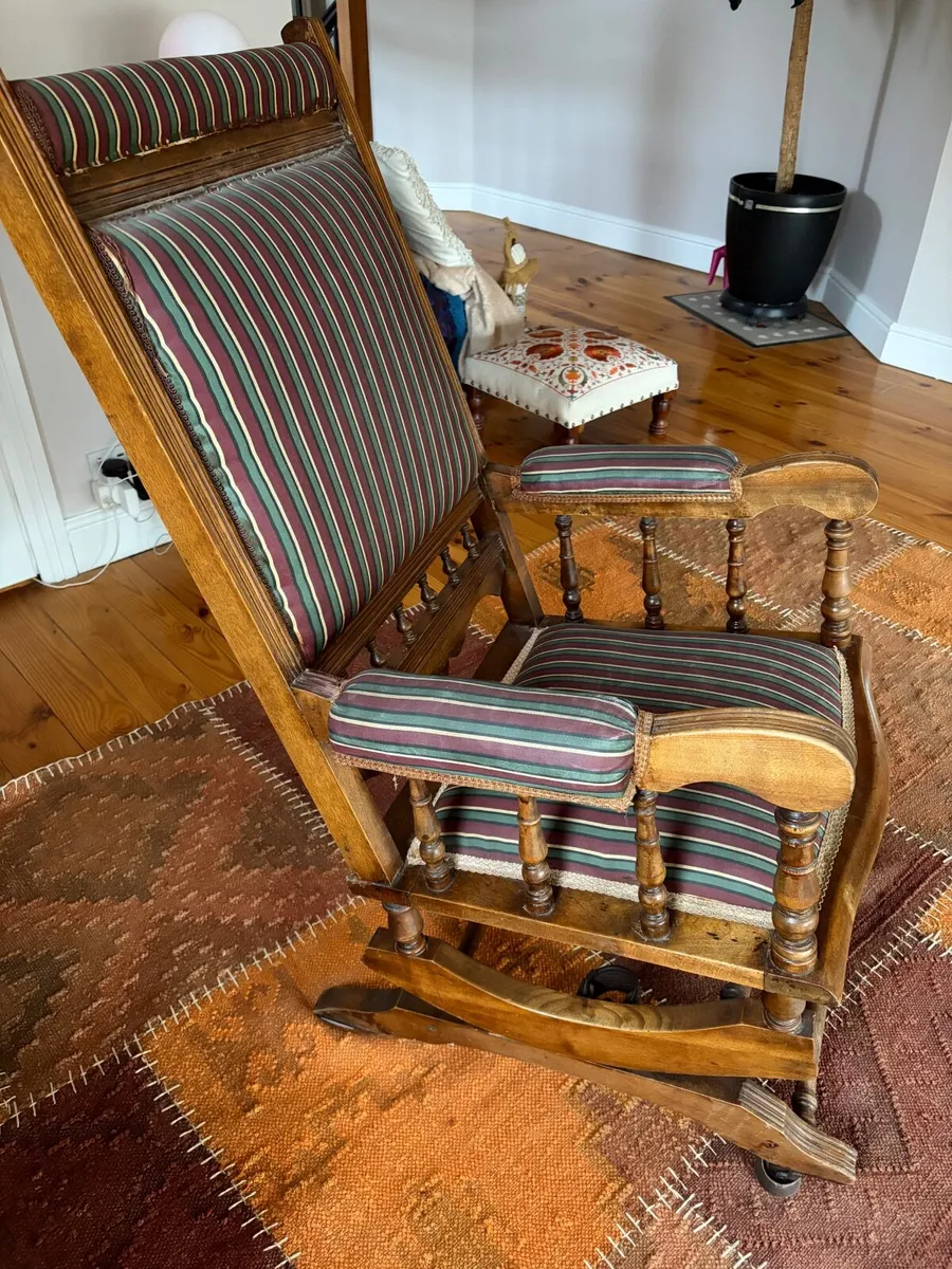 Antique Rocking Chair - Image 2