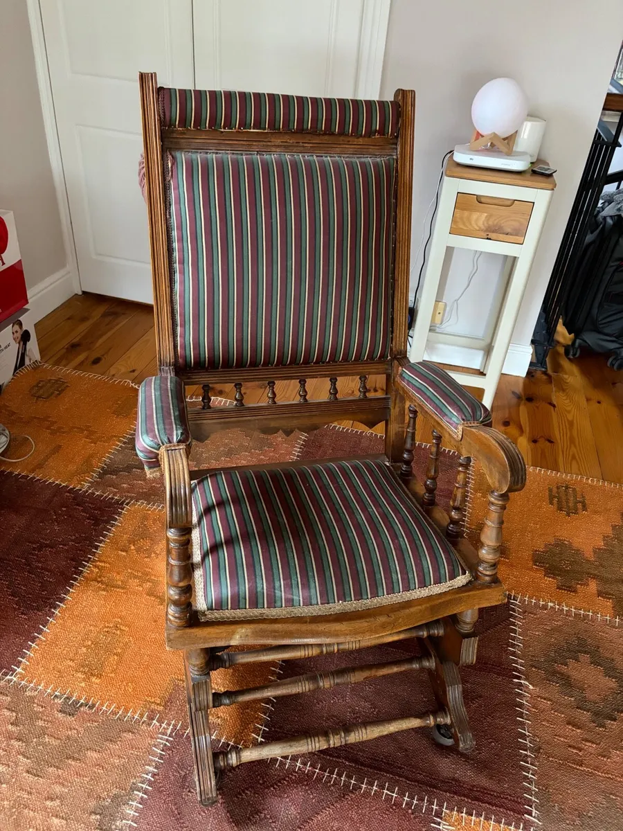 Antique Rocking Chair - Image 1