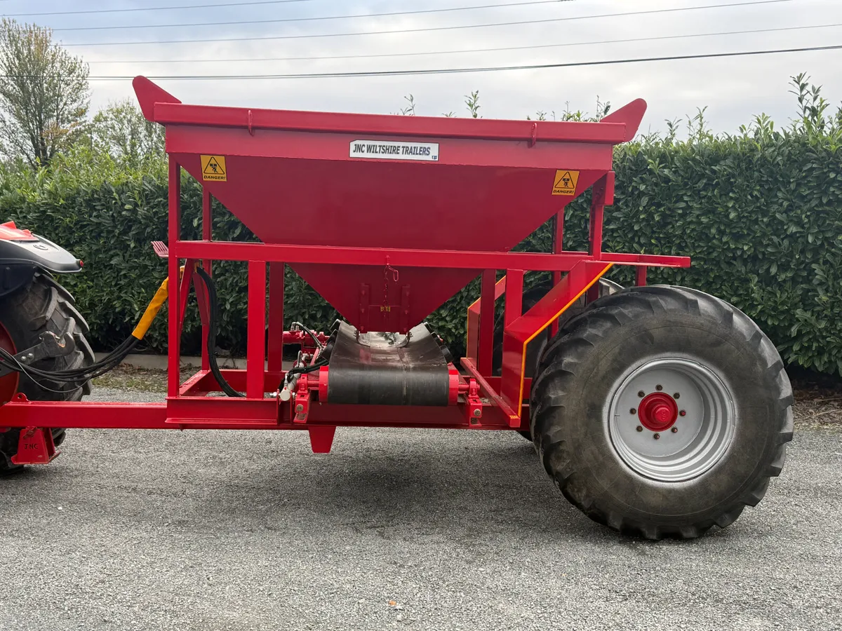 New JNC Wiltshire Trailers 8 Tonne Gravel Cart - Image 2