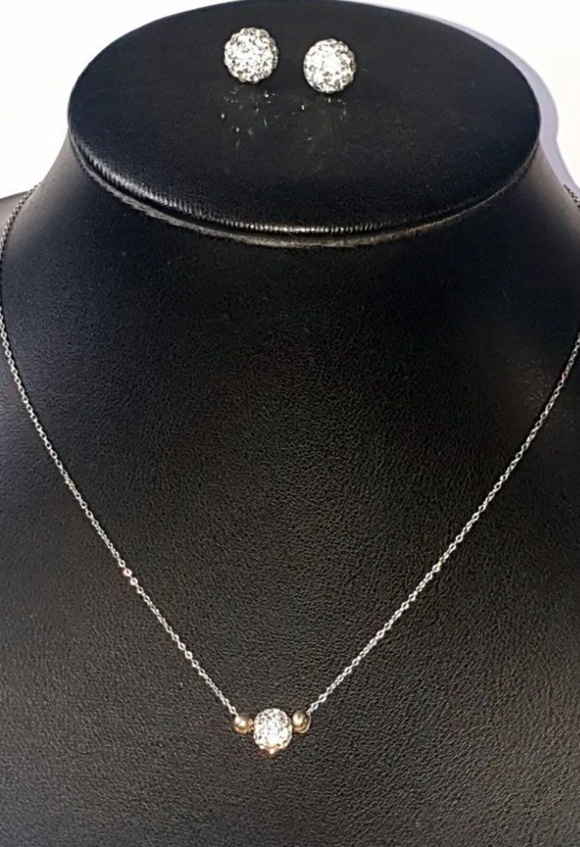 Pristine Vintage Sterling Silver Trilogy Set - Image 2