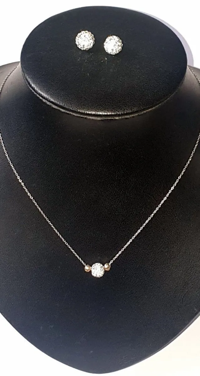 Pristine Vintage Sterling Silver Trilogy Set - Image 4