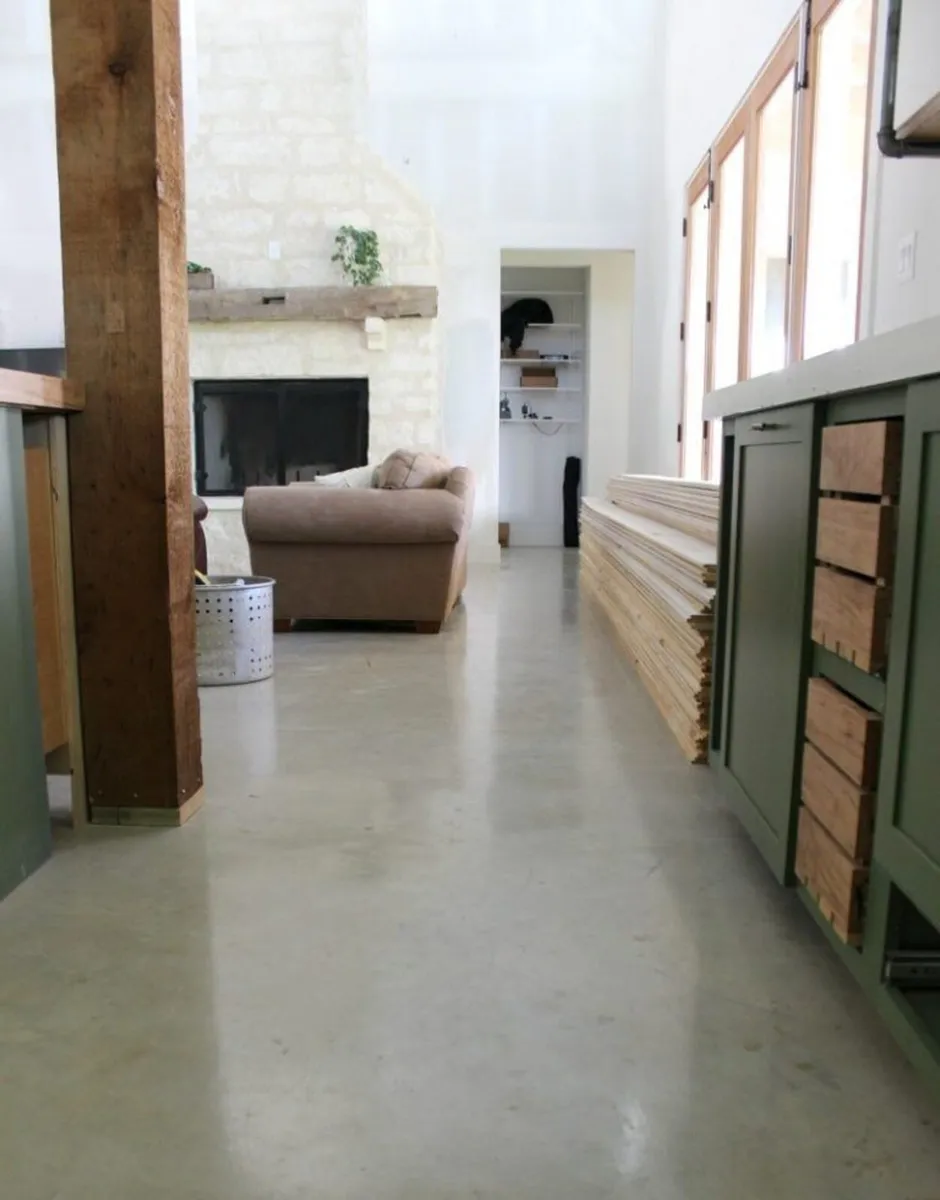 Polished concrete