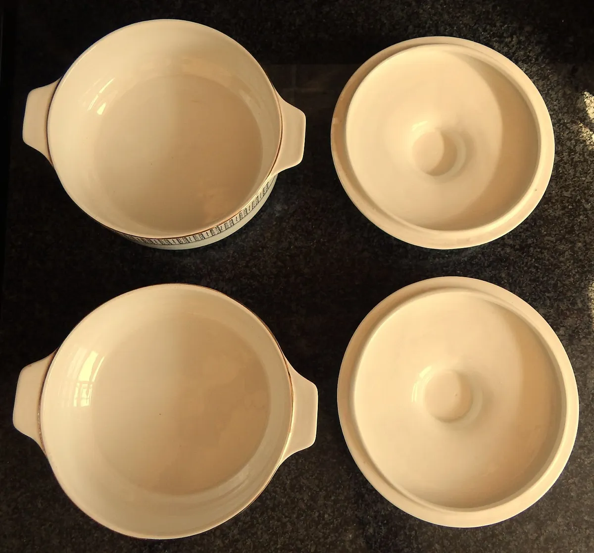 Vintage Arklow Pottery Kingsway Dishes & Platter - Image 3