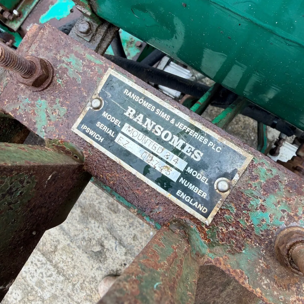 Ransomes 214 Scarifier - Image 2