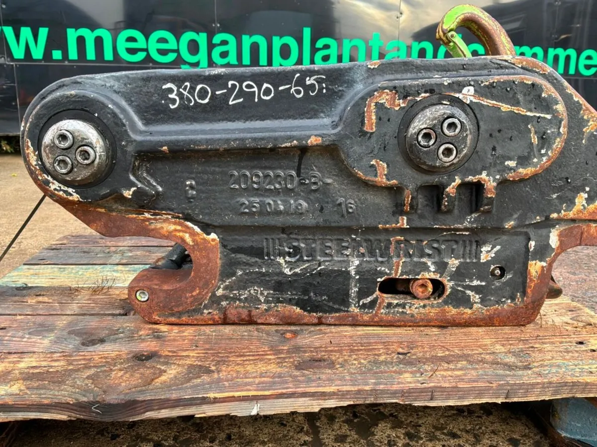 Steelwrist S60 EPL hydraulic quick hitch.....5792. - Image 3