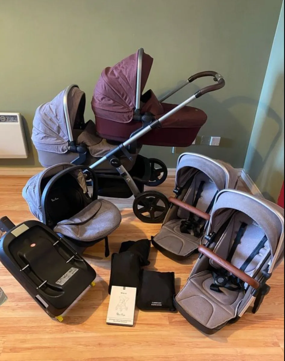 Silver Cross Tandem Travel System - Image 1
