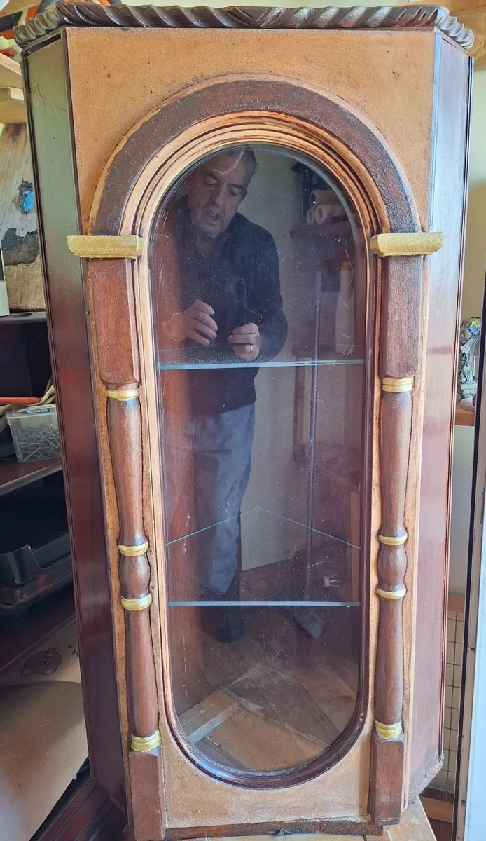 Old Teak Display Unit - Image 3