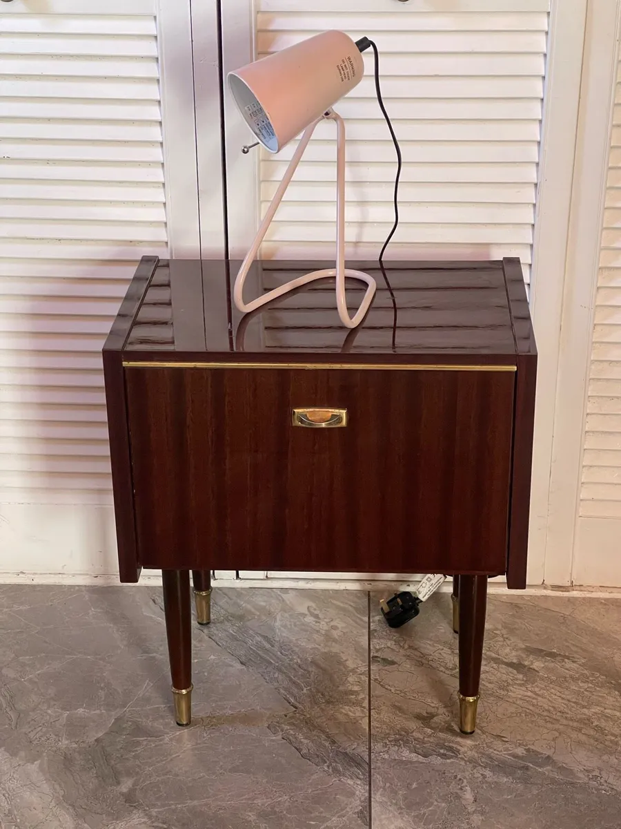 Mid century Danish bedside - Image 1