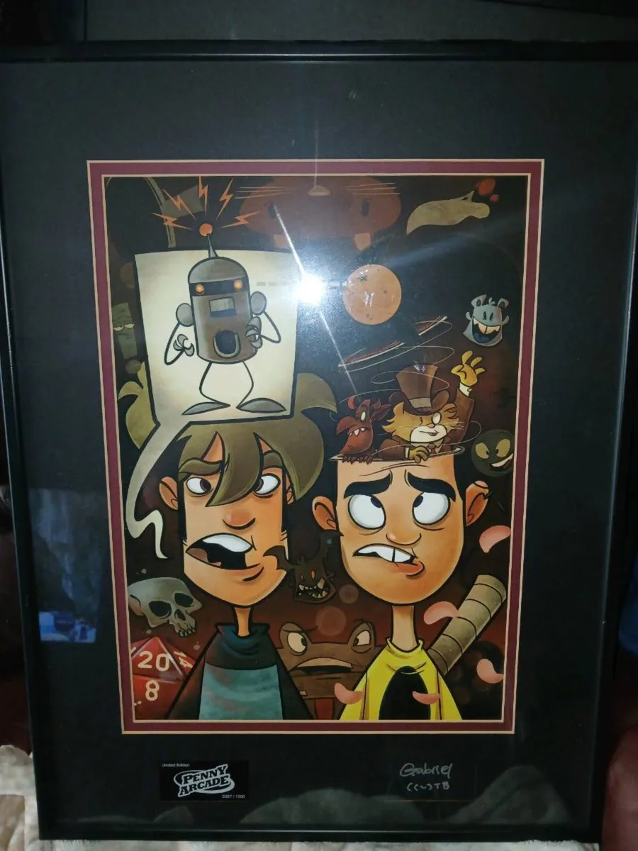 PENNY ARCADE PICTURES FRAMED LIMETED EDITIONS - Image 3