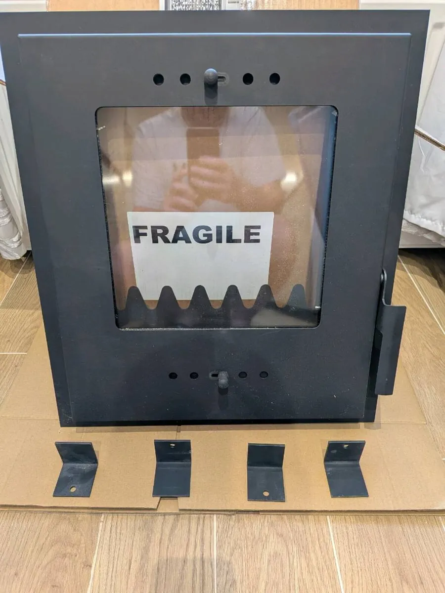 Fireplace door for 16" wide opening - Image 1