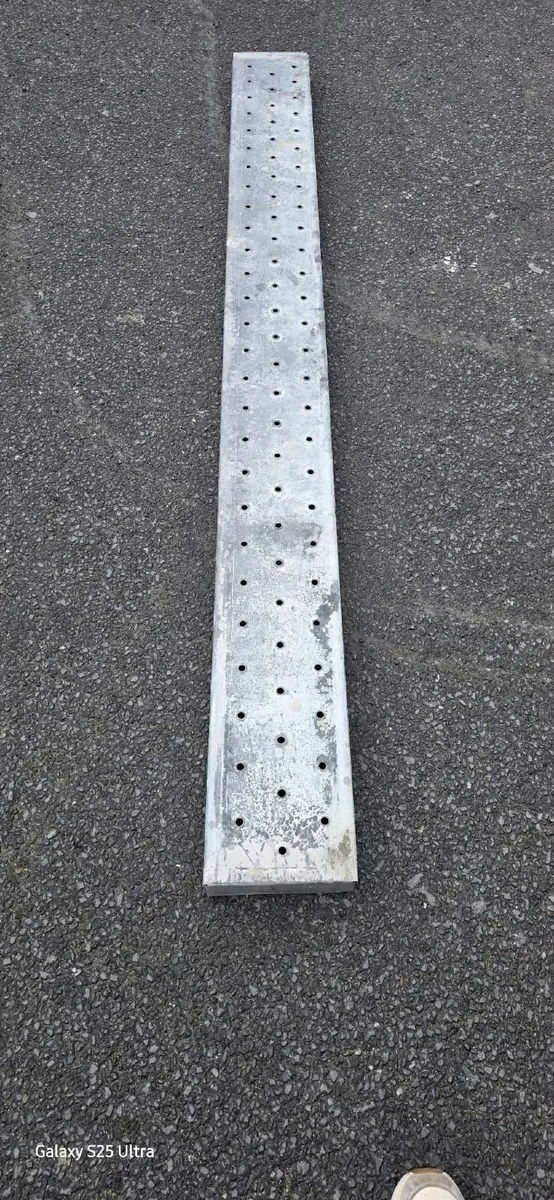 Galvanized Steel Scaffolding Planks / Stage (8FT) - Image 2
