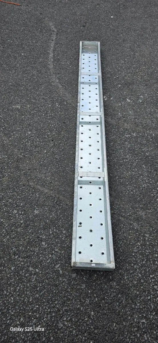 Galvanized Steel Scaffolding Planks / Stage (8FT) - Image 3