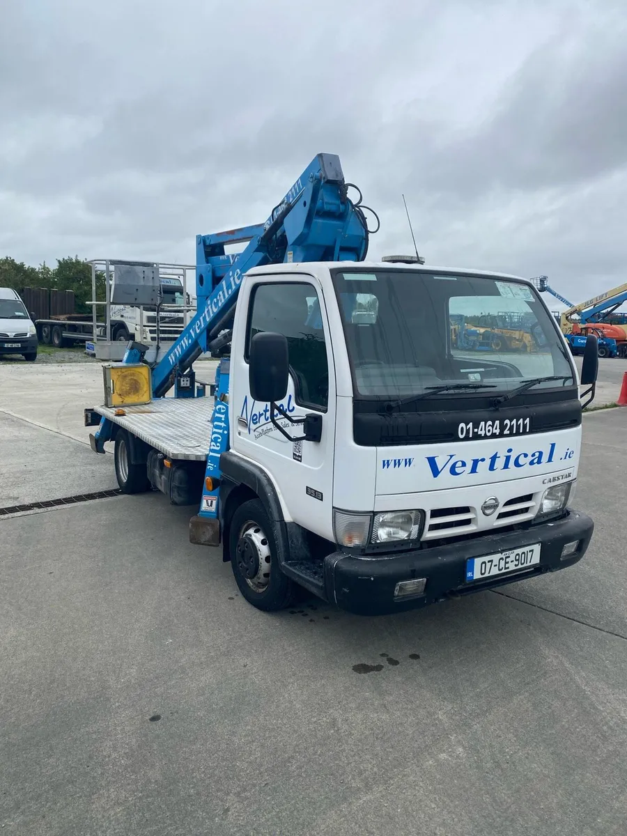Nissan Cabstar 17m Van Mount Cherry Picker - Image 2