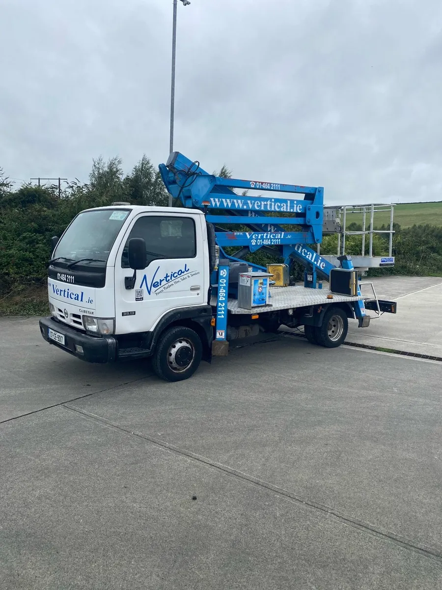 Nissan Cabstar 17m Van Mount Cherry Picker - Image 1