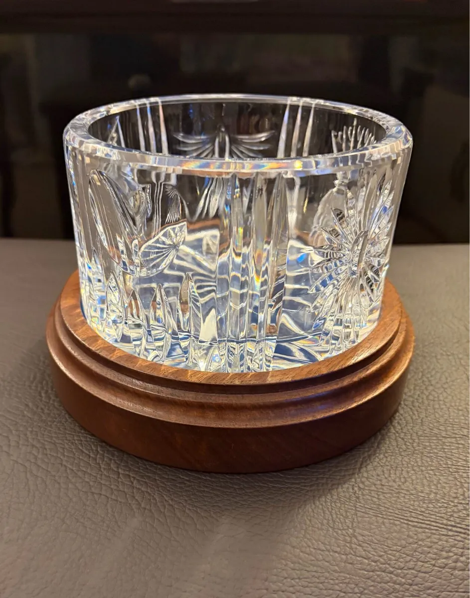 Waterford Crystal Wine Holder & Stand - Image 1
